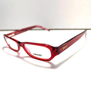 DKNY DY4521 3122 Red Rectangular Eyeglasses Size: 51-15-135 - FRAMES ONLY